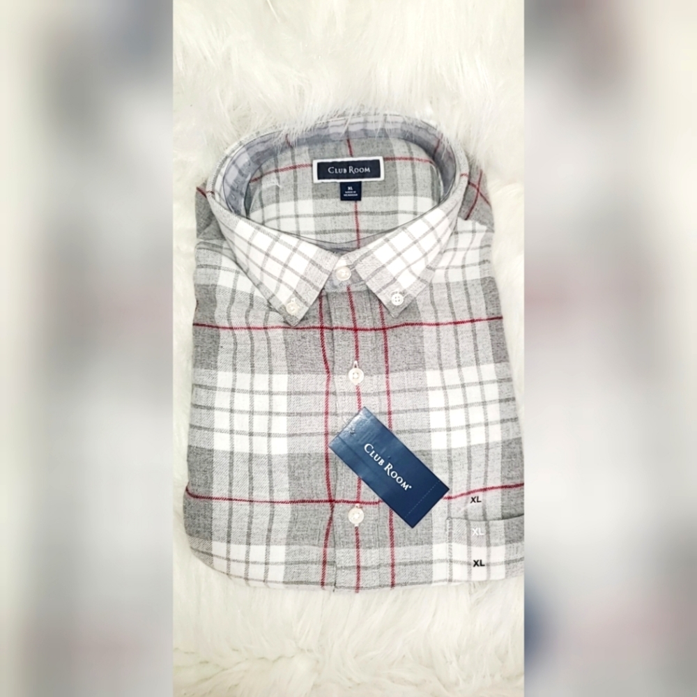 CLUB ROOM MENS SHIRT XL